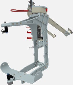 Hillaero PC12 HARDPOINT MOUNT ADAPTER FAA certified Mount for your Air Ambulance Airmed Helicopter or Fixed Wing Aircraft WITH UNITS SIDE